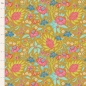 Preview: Tilda Patchwork Stoff Baumwolle - Bloomsville Flowertangle Mustard